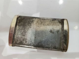 Antique / Vintage Vesta Case Match Safe / Vesta / Holder