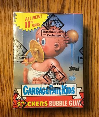Garbage Pail Kids 11th Series Wax Box - Bbce Certified