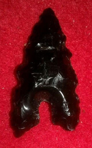 Authentic Arrowheads Oregon Artifacts 1 3/8 " Humboldt Basel Notch?????