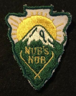 Nubs Nob Skiing Ski Patch Crest Thompsonville Michigan Resort Souvenir Travel