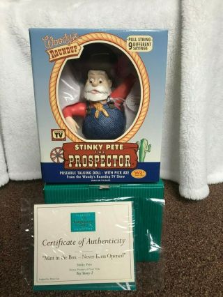 Wdcc Toy Story 2 Figurine Stinky Pete The Prospector W/box And