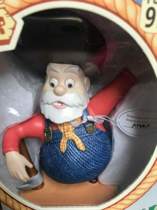 WDCC TOY STORY 2 FIGURINE STINKY PETE THE PROSPECTOR W/BOX AND 3