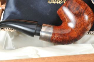 Peterson Dublin Mark Twain Limited Edition Tobacco Pipe w/ box & papers 290/400 6