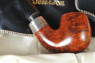 Peterson Dublin Mark Twain Limited Edition Tobacco Pipe w/ box & papers 290/400 7