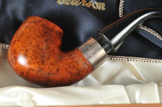 Peterson Dublin Mark Twain Limited Edition Tobacco Pipe w/ box & papers 290/400 9