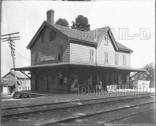 9dd502 Rp 1900s//60s West Haverstraw Ny Railroad Train Station