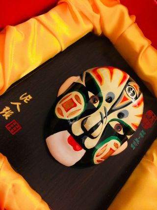 Chinese Hand - Painted Beijing Opera Masks Wall Decoration Hanging Arts 3