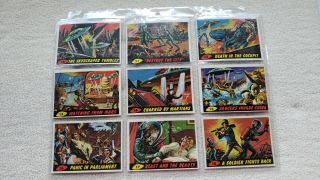 1962 Topps Mars Attacks Cards Complete Set of 55 Cards 2