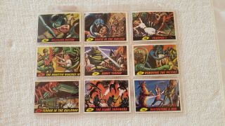 1962 Topps Mars Attacks Cards Complete Set of 55 Cards 4