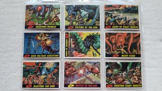 1962 Topps Mars Attacks Cards Complete Set of 55 Cards 5