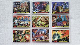 1962 Topps Mars Attacks Cards Complete Set of 55 Cards 6