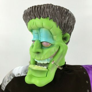 Gemmy Halloween Prop Life - Size 5 ft.  Animated Singing & Dancing Frankenstein 3