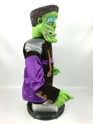 Gemmy Halloween Prop Life - Size 5 ft.  Animated Singing & Dancing Frankenstein 5