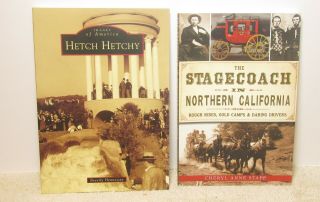 7 Images Of America Books - California And 1 Stagecoach In N.  California
