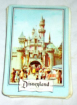 Set Of 3 Decks Playing Cards Vintage Kennywood Park Disneyland