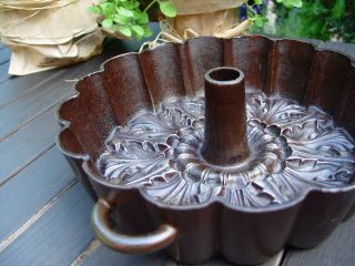 cast iron bundt cake pan,  cast iron cake pan,  antique,  oak leaf 6