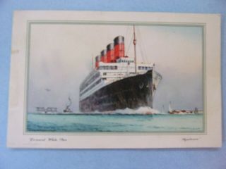 Cunard White Star Line Rms Aquitania,  Log Abstract,  1948,  England To Halifax,  Ns