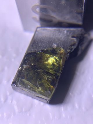 Meteorite Esquel,  Pallasite PMG 1.  61 Grams Rare 3