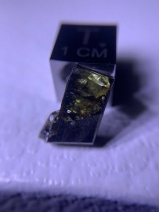Meteorite Esquel,  Pallasite PMG 1.  61 Grams Rare 6