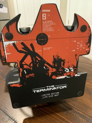 Sideshow Collectibles Terminator T800 Endoskeleton Lifesize Bust 10
