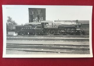 Rutland Railroad Steam Engine Locomotive No.  79 Antique Photo
