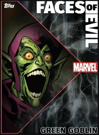 Green Goblin - Marvel Collect By Topps - Digital - Faces Of Evil 