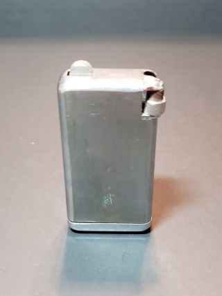 Vintage Parker Flaminaire Lighter Chrome Usa 2 1/2 Inches