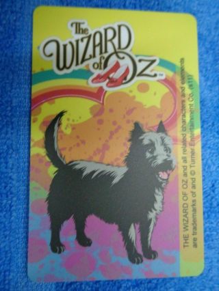 1 Complete Set Elaut Wizard Of Oz Arcade Game Trading Cards Rare Toto Card