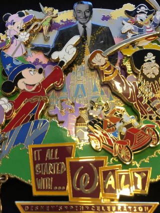 Walt Disney World - It All Started With Walt - Jumbo Pin (LE 500) 5