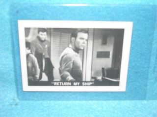 1967 Star Trek Return My Ship,  35,  Leaf Brands Not Graded,  Plastic Sleeve