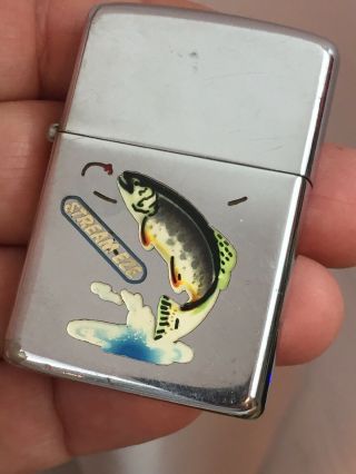 2032695 Patent TOWN & COUNTRY Zippo Lighter - FISH.  With Advertising 4