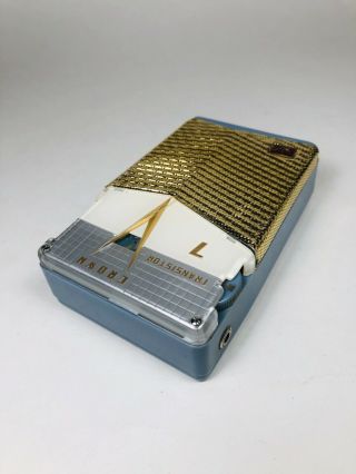Rare 1950’s CROWN TR - 777 Reverse Painted Transistor Radio From Japan 6