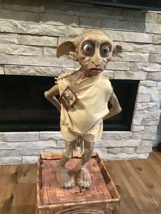 Dobby Harry Potter Chamber Of Secrets Dvd Release April 11,  2003 Store Display