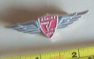 Australian Qantas Junior V Jet Club Wings Badge