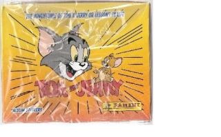 Tom And Jerry Lessons Life Stickers Box 50 Packs Panini