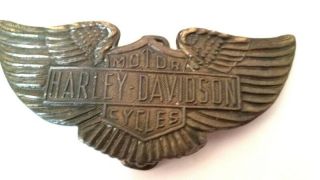 Vintage Harley Davidson Belt Buckle