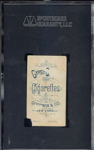 5) 1886 N167 OLD JUDGE ACTRESSES & BOY,  1) GYPSY QUEEN SGC GRADED TOBACCO CARDS 4