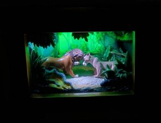 Disney The Lion King Olszewski Gallery Of Light Box Simba & Nala Collectible Nr