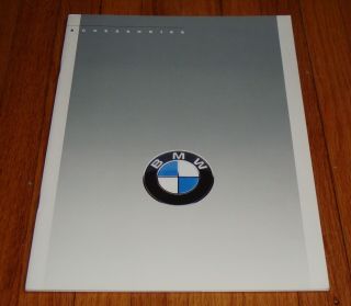 1987 - 1988 Bmw Accessories Sales Brochure 3 5 6 7 Series