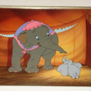 Disney Dumbo Baby Mine Sericel 253 / 500 Animation Cel Walt Limited Edition 2
