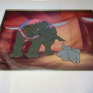 Disney Dumbo Baby Mine Sericel 253 / 500 Animation Cel Walt Limited Edition 8