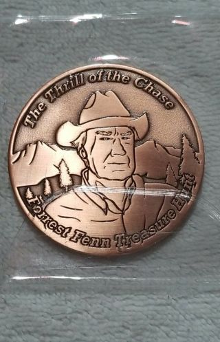 Forrest Fenn Bronze Searcher Coin 779 Out Of 1000