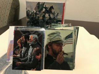 Civil War Mort Kunstler 1996 Full Set Of 90 Cards