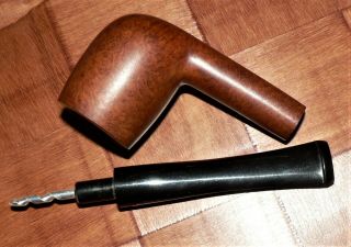 Unsmoked Old Stock French Briar Tobacco Pipe.  Aged.  As 5