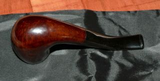 Tilbury ' Unsmoked Old Stock 9mm Filter Tobacco Pipe.  With Filters.  Aged.  As 2