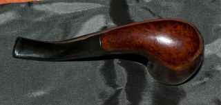 Tilbury ' Unsmoked Old Stock 9mm Filter Tobacco Pipe.  With Filters.  Aged.  As 4