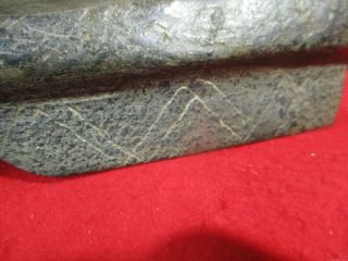 Museum Grade 10  Engraved Trowel Pipe 4