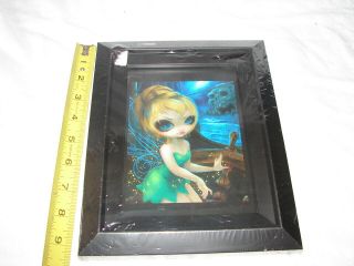 Framed Picture Print Jasmine Becket Griffith Dragonling Fantasy Fairy Blonde