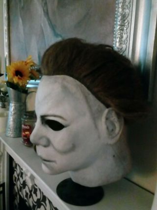 Michael Myers Mask Tots H2 Redone Martin Pena Custom 1978 Myers Mask Halloween
