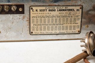 E H Scott RADIO 5 Band Tube Set Stradivarius of Radio Custom Built noResv 3